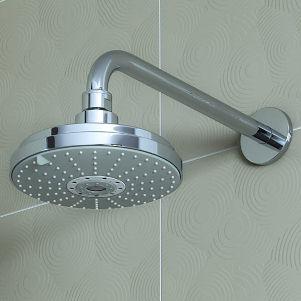 Grohe Cosmopolitan Round Swivel Chrome Shower Head - 4 Spray Mode - 160 x 160mm