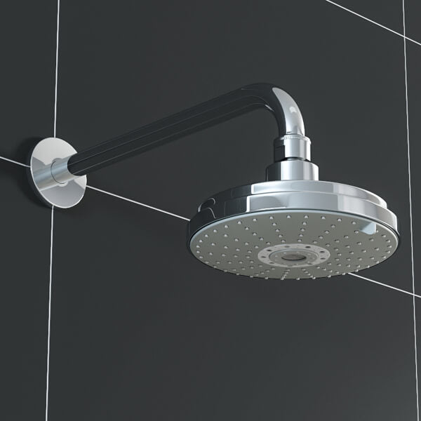 Grohe Cosmopolitan Round Swivel Chrome Shower Head - 4 Spray Mode - 160 x 160mm