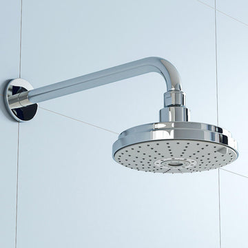 Grohe Cosmopolitan Round Swivel Chrome Shower Head - 4 Spray Mode - 160 x 160mm