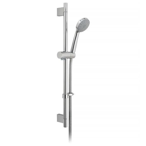 Vado Eris Chrome Slide Rail Shower Kit with Handset - 700mm High