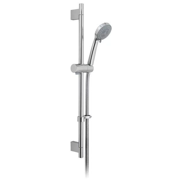 Vado Eris Chrome Slide Rail Shower Kit with Handset - 700mm High
