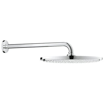 Grohe Cosmopolitan Chrome Round Rain Shower Head with Arm - Swivel - 310 x 310mm