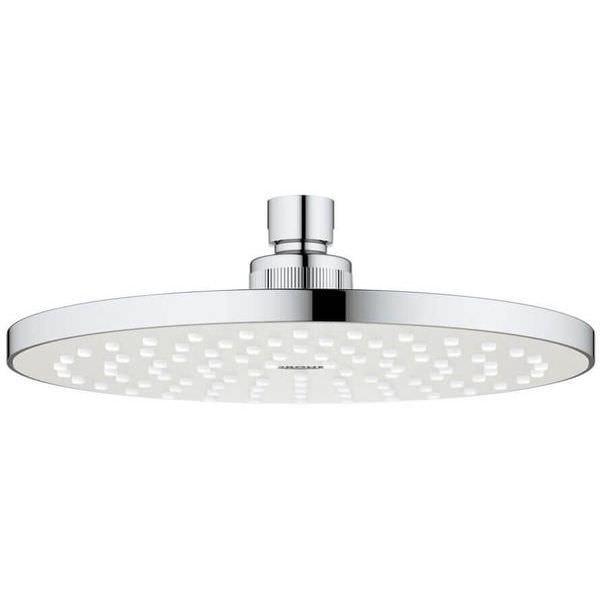 Grohe New Tempesta Cosmopolitan Round Rain Shower Head - Swivel - Chrome - 200 x 200mm