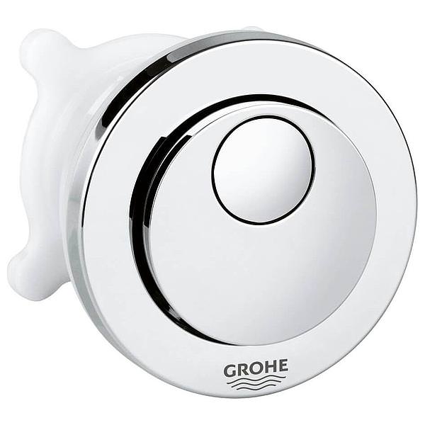 Grohe Round Dual Flush Push Buttons - Chrome - 52 x 52mm
