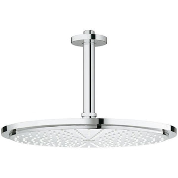 Grohe Cosmopolitan Chrome Round Rain Shower Head with Arm - Swivel - 310mm