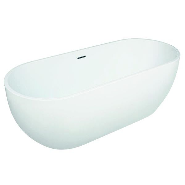 Aqua Summit Freestanding Contemporary Double Ended Bath - Acrylic