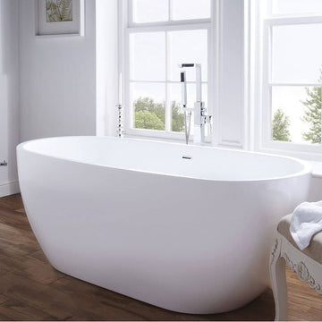 Aqua Summit Freestanding Contemporary Double Ended Bath - Acrylic