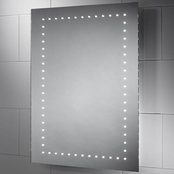 Sensio Bronte Rectangular Frontlit LED Mirror with Demister Pad - 600 x 800mm