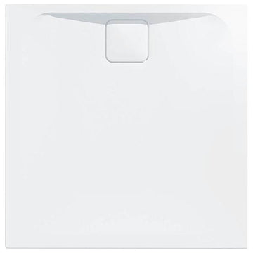 Merlyn Level25 White Square Shower Tray with Waste 900 x 900mm - ABS Acrylic-Capped Stone Resin