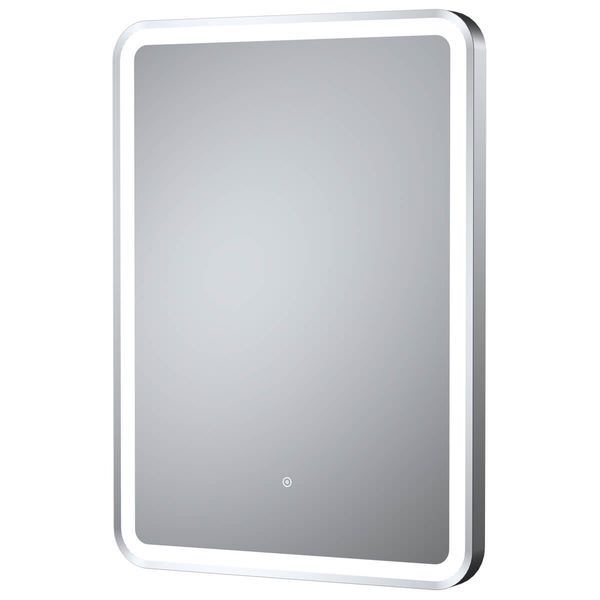 Hudson Reed Hydrus Rectangular Borderlit LED Mirror with Demister Pad - 500 x 700mm