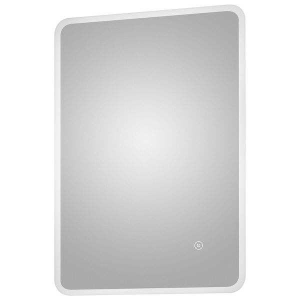 Hudson Reed Lynx Portrait Ambient LED Borderlit Mirror with Demister Pad - 500 x 700mm