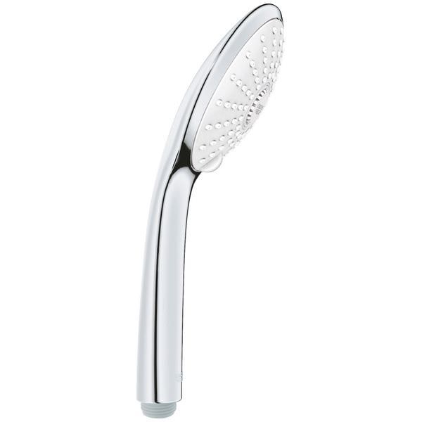 Grohe Euphoria-110 Round Chrome Shower Handset - Spray Dimmer Button - Three Spray Modes