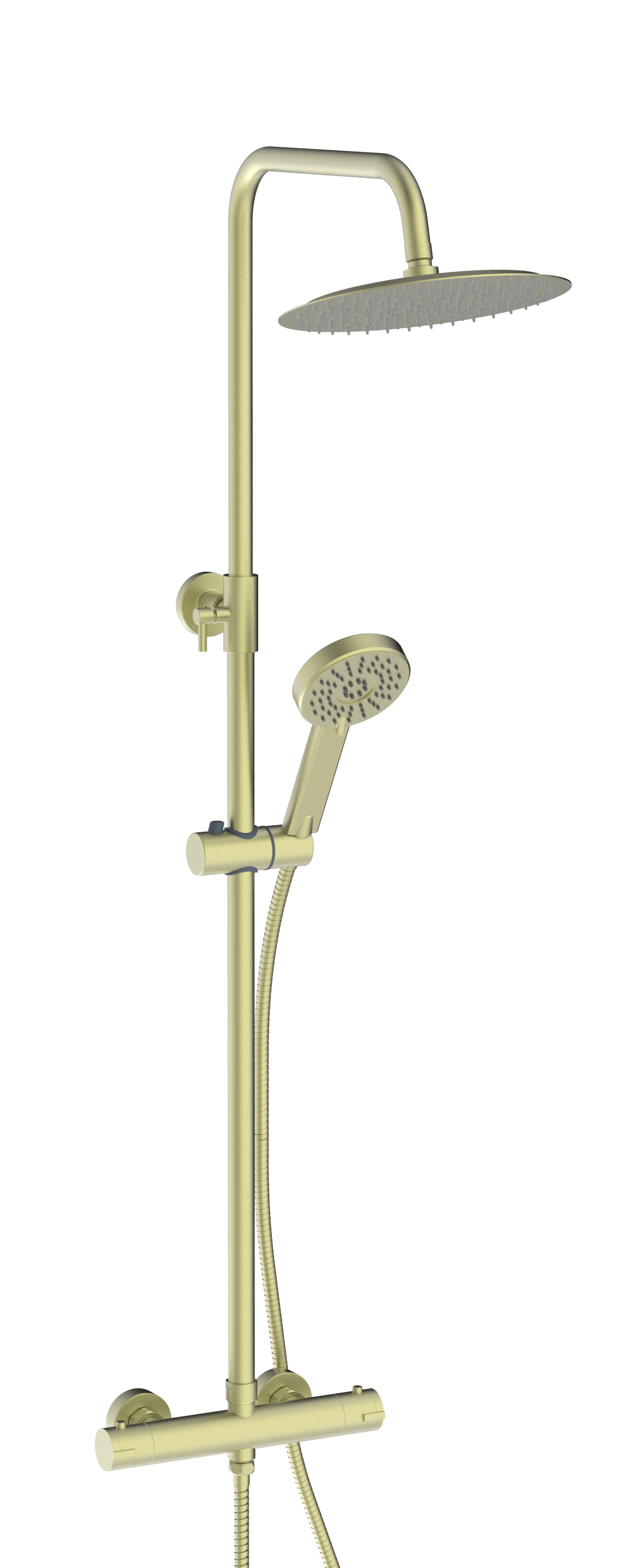 Exposed Rigid Riser Shower Set