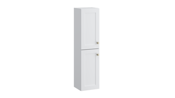 Sanctuary Wall Hung Tall Unit – Matt White - Tuskan Tiles