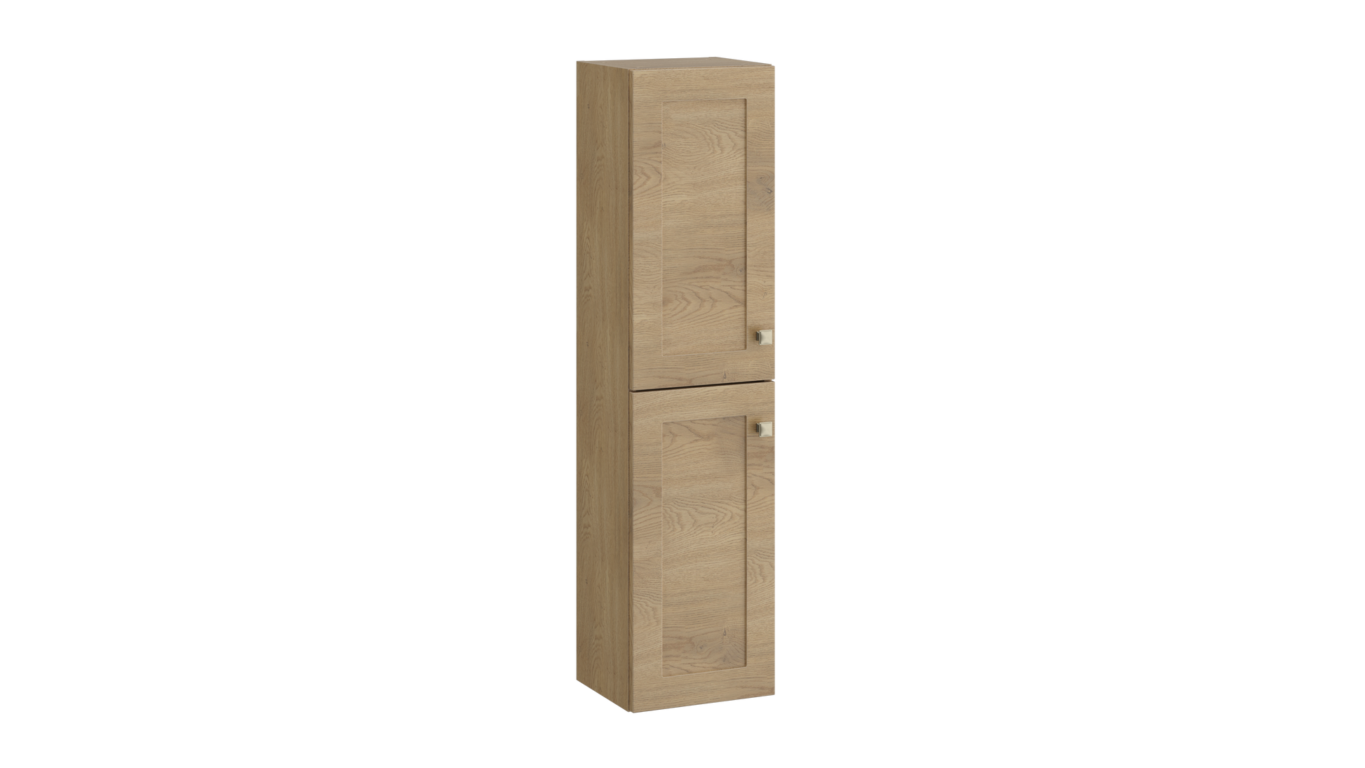 Sanctuary Wall Hung Tall Unit – Torro Oak - Tuskan Tiles