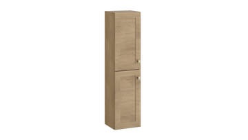 Sanctuary Wall Hung Tall Unit – Torro Oak - Tuskan Tiles