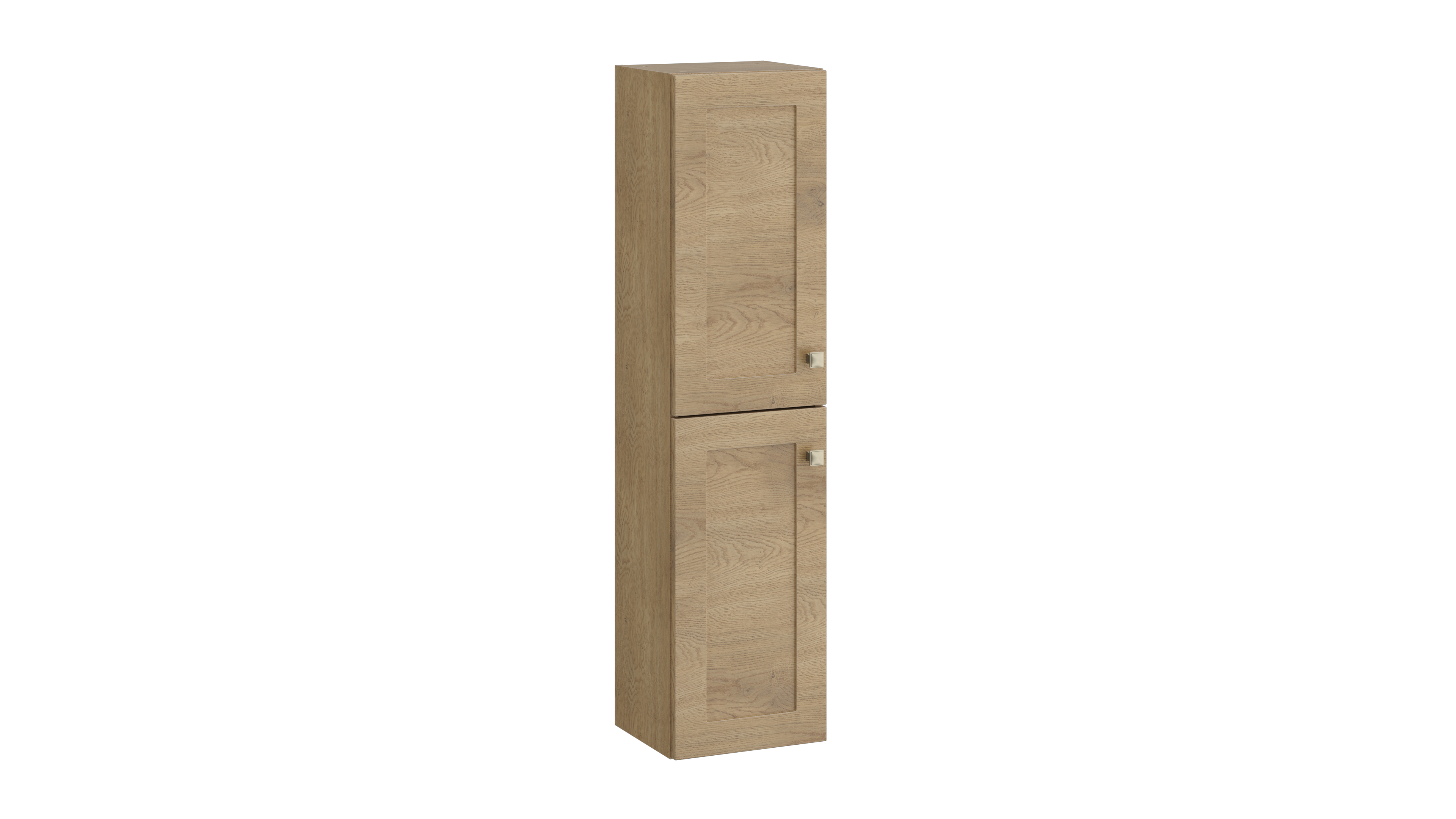 Sanctuary Wall Hung Tall Unit – Torro Oak - Tuskan Tiles