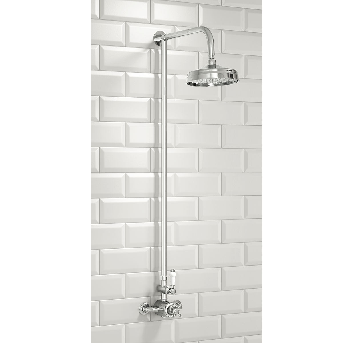 Traditional Thermostatic Rigid Riser Shower