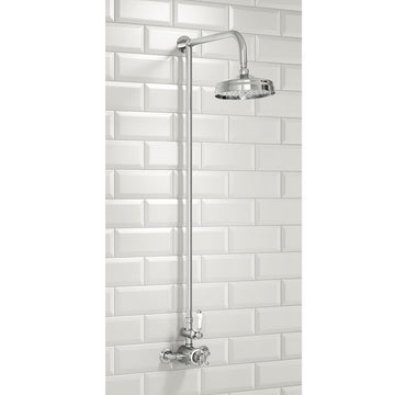 Traditional Thermostatic Rigid Riser Shower