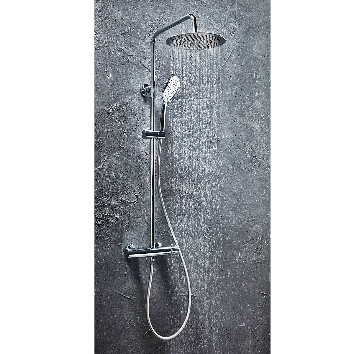 Cool Touch Rigid Riser Shower