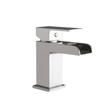 Mono Basin Mixer Tap with Push Waste