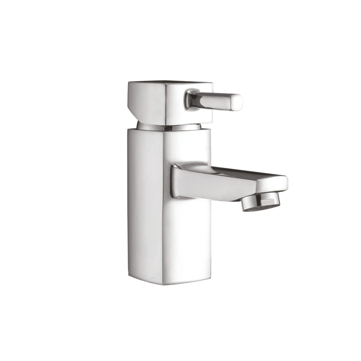 Mono Basin Mixer Tap with Push Waste