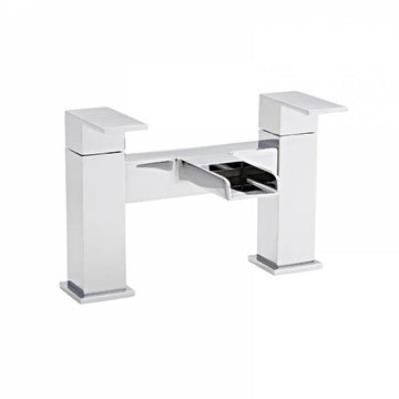Phase Bath Filler – Chrome - Tuskan Tiles
