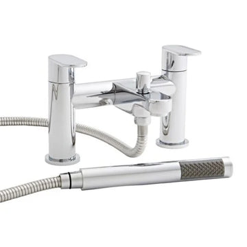 Logik Bath Shower Mixer – Chrome - Tuskan Tiles
