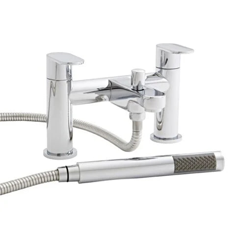 Logik Bath Shower Mixer – Chrome - Tuskan Tiles