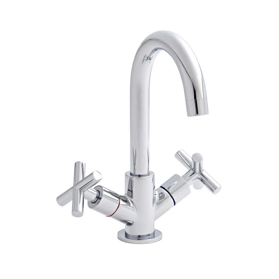 Times Mono Basin Mixer – Chrome - Tuskan Tiles