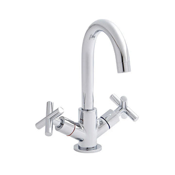 Times Mono Basin Mixer – Chrome - Tuskan Tiles
