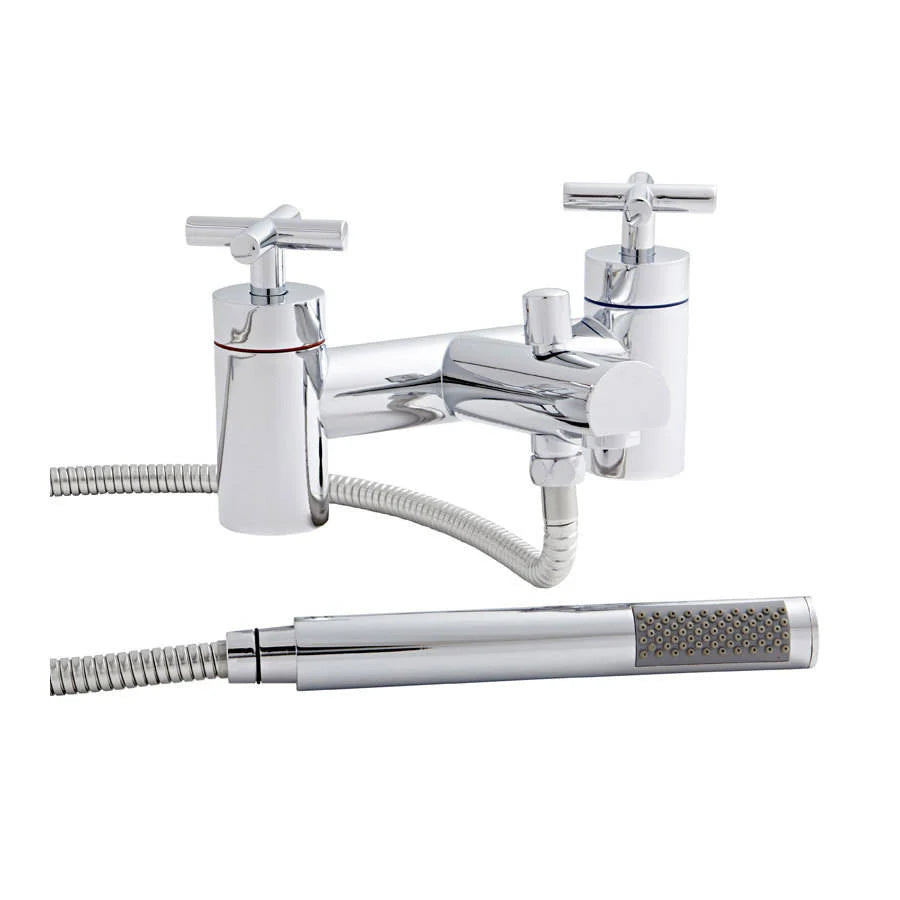 Times Bath Shower Mixer – Chrome - Tuskan Tiles