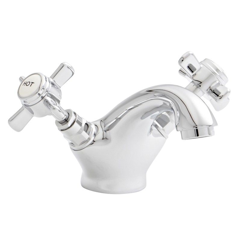 Klassique Mono Basin Mixer with Clicker Waste – Chrome - Tuskan Tiles