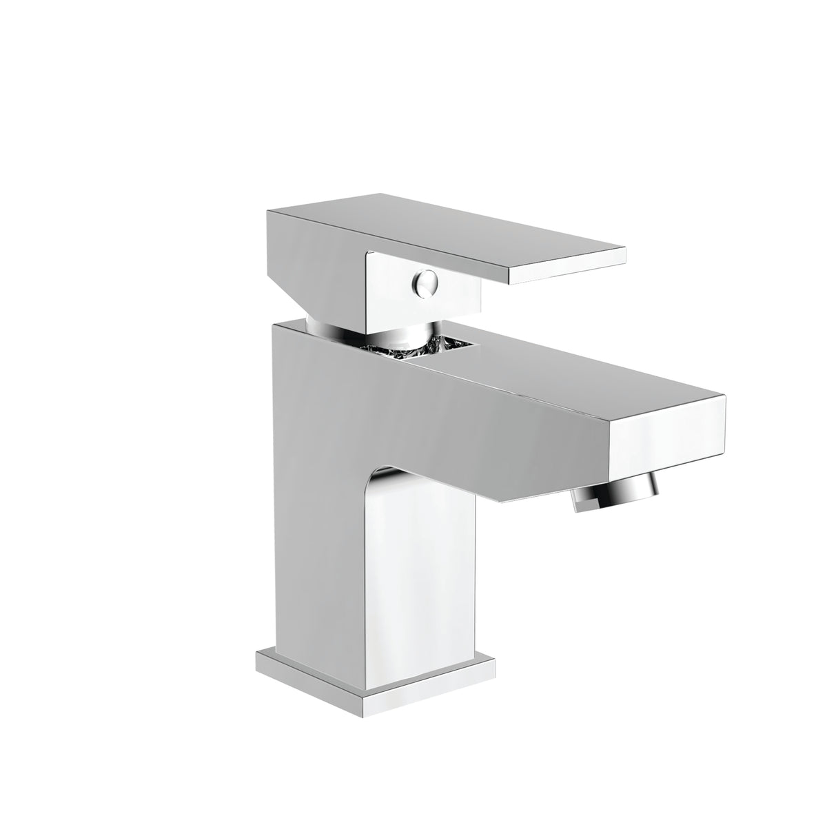 Mono Basin Mixer Tap with Push Waste