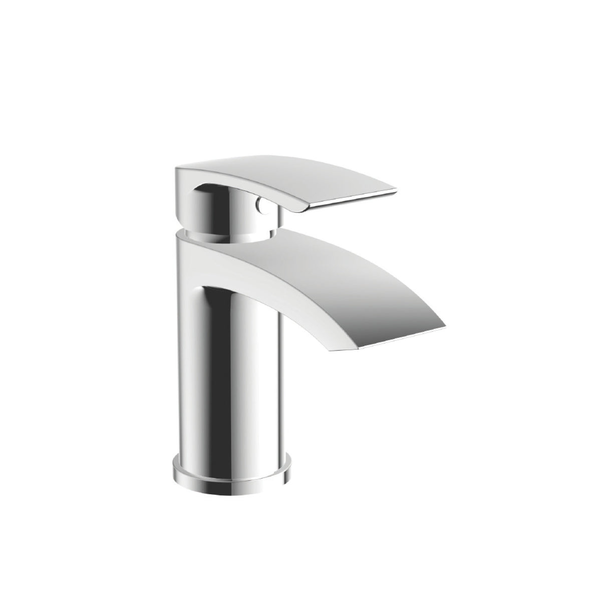 Mono Basin Mixer Tap with Push Waste