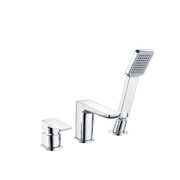 Muro 3 Hole Bath Mixer Tap