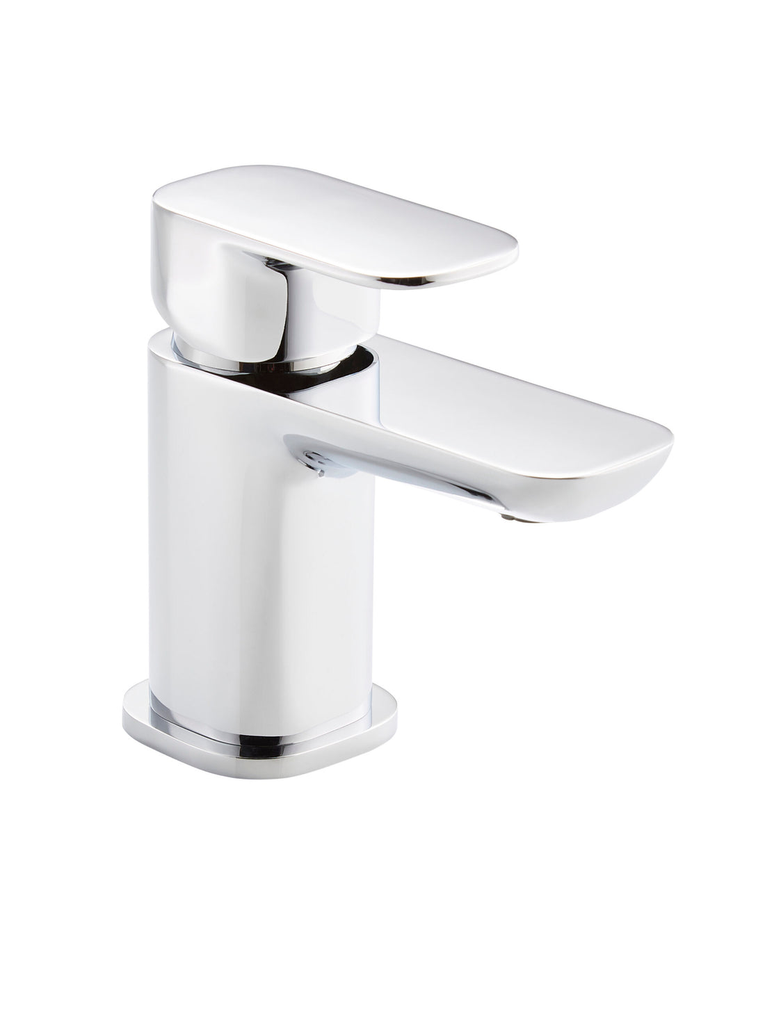 Visage Mini Mono Basin Mixer with Clicker Waste – Chrome - Tuskan Tiles