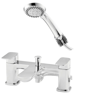 Visage Bath Shower Mixer – Chrome - Tuskan Tiles