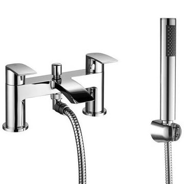 Curve Bath Shower Mixer – Chrome - Tuskan Tiles