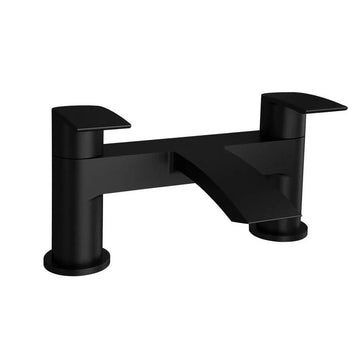 Curve Nero Bath Filler – Matt Black - Tuskan Tiles