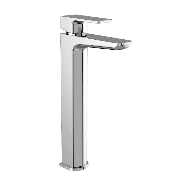 Kolt High-Rise Mono Basin Mixer – Chrome - Tuskan Tiles