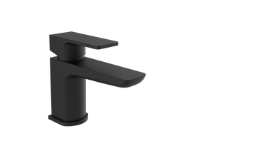 Kolt Mini Mono Basin Mixer – Matt Black - Tuskan Tiles