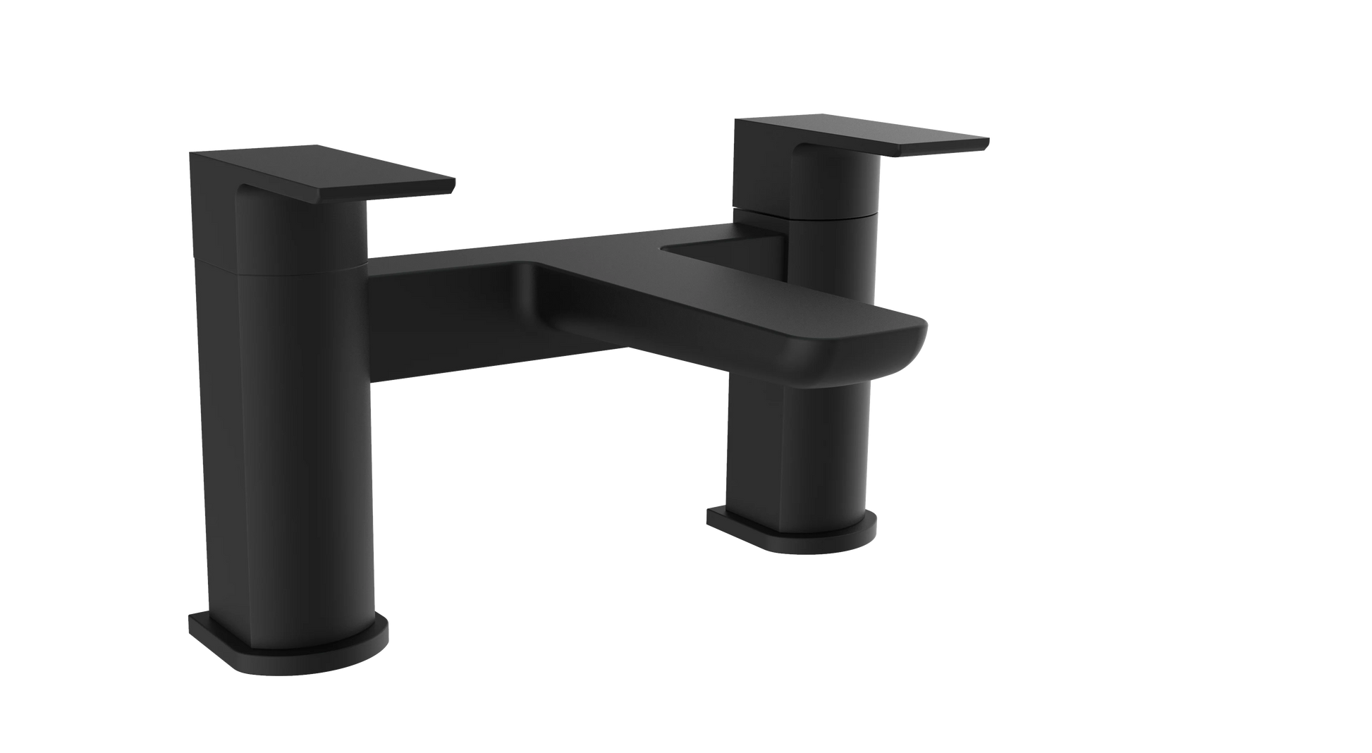 Kolt Bath Filler – Matt Black - Tuskan Tiles