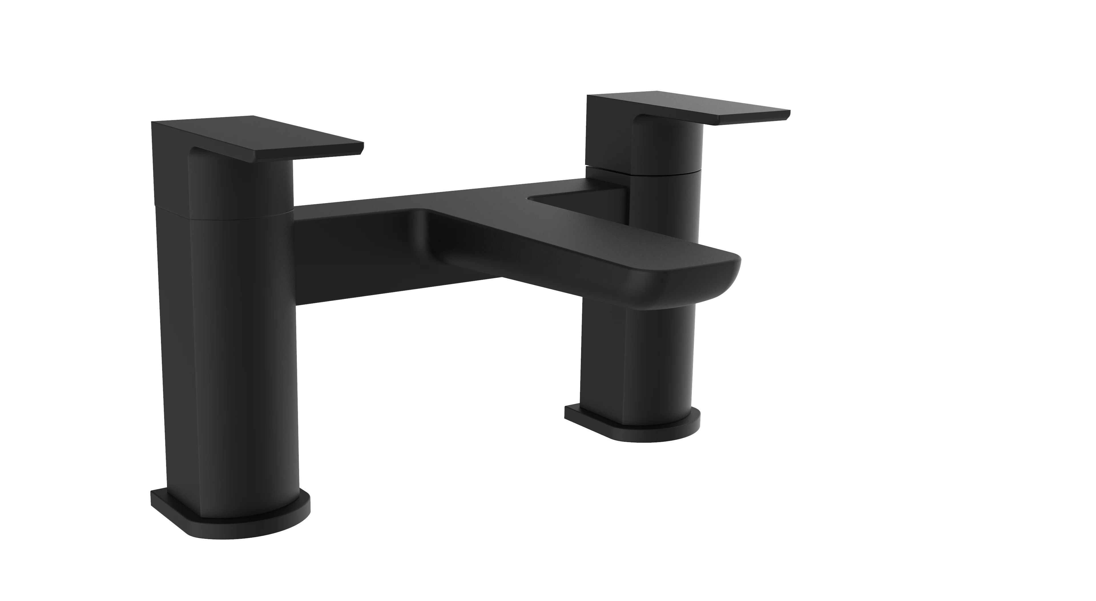 Kolt Bath Filler – Matt Black - Tuskan Tiles