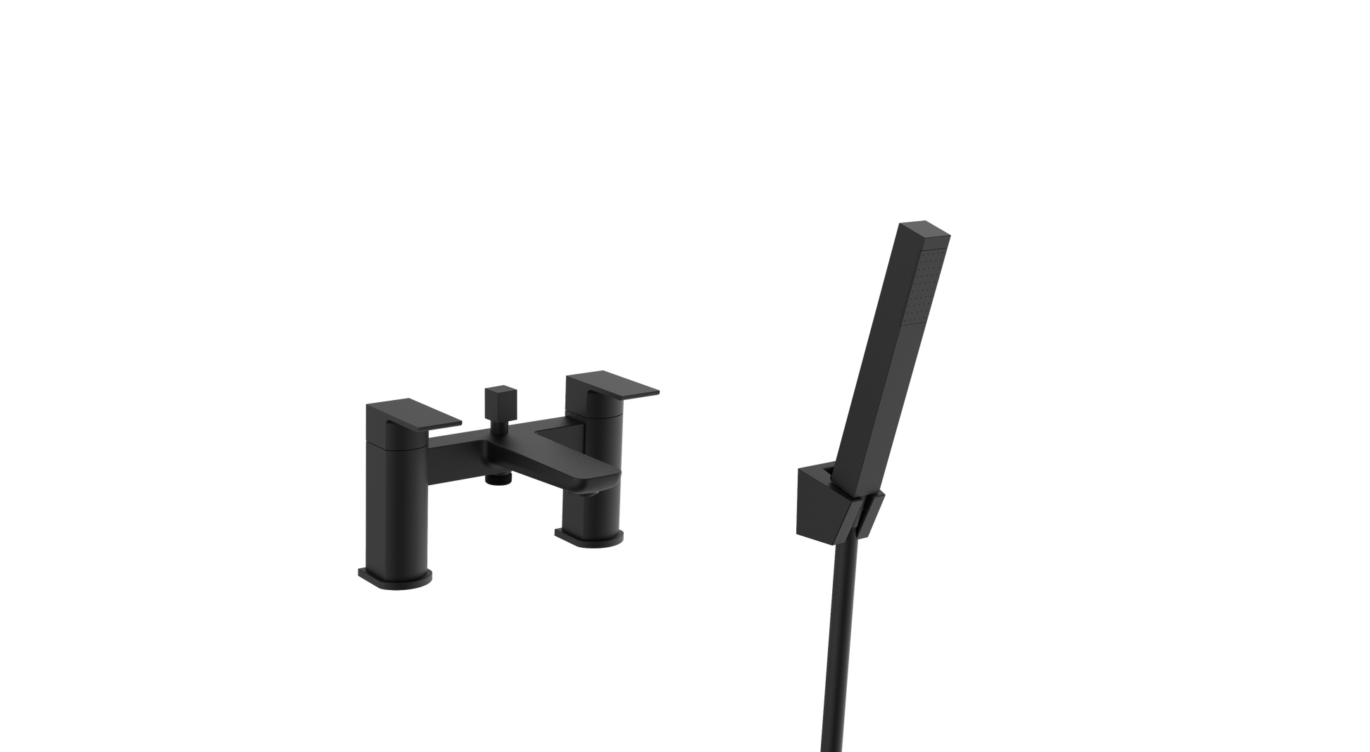 Kolt Bath Shower Mixer – Matt Black - Tuskan Tiles