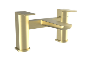 Kolt Bath Filler – Brushed Brass - Tuskan Tiles