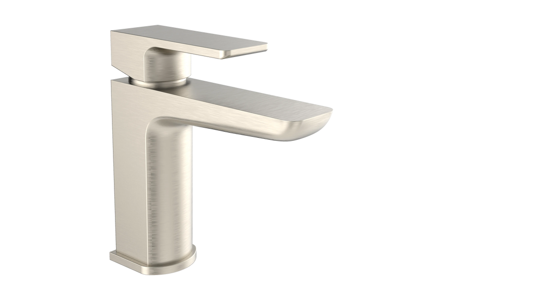 Kolt Mono Basin Mixer – Brushed Nickel - Tuskan Tiles