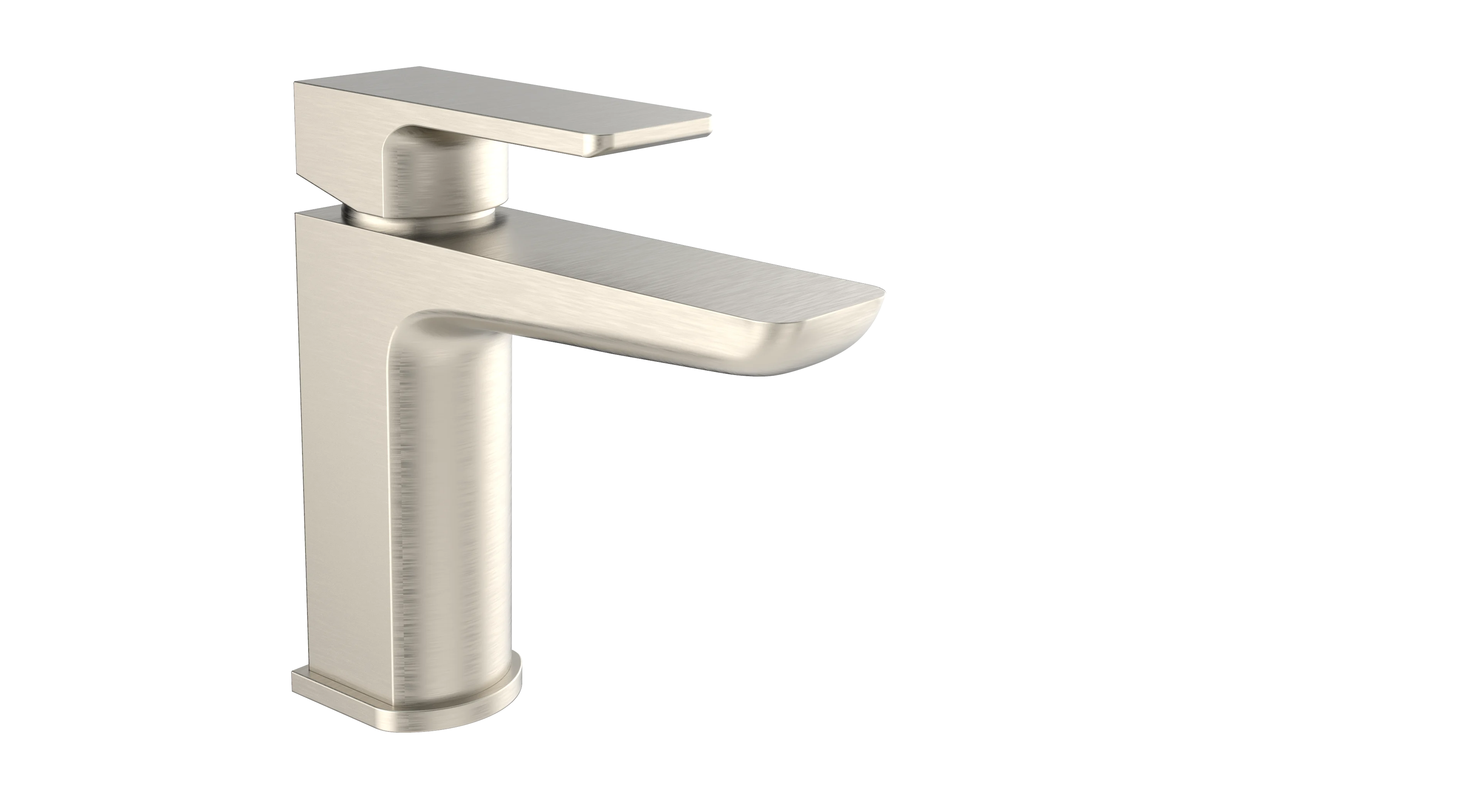 Kolt Mono Basin Mixer – Brushed Nickel - Tuskan Tiles