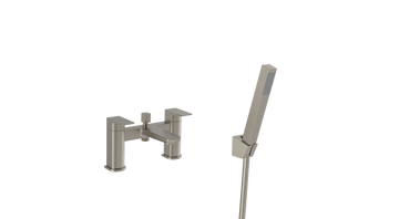 Kolt Bath Shower Mixer – Brushed Nickel - Tuskan Tiles
