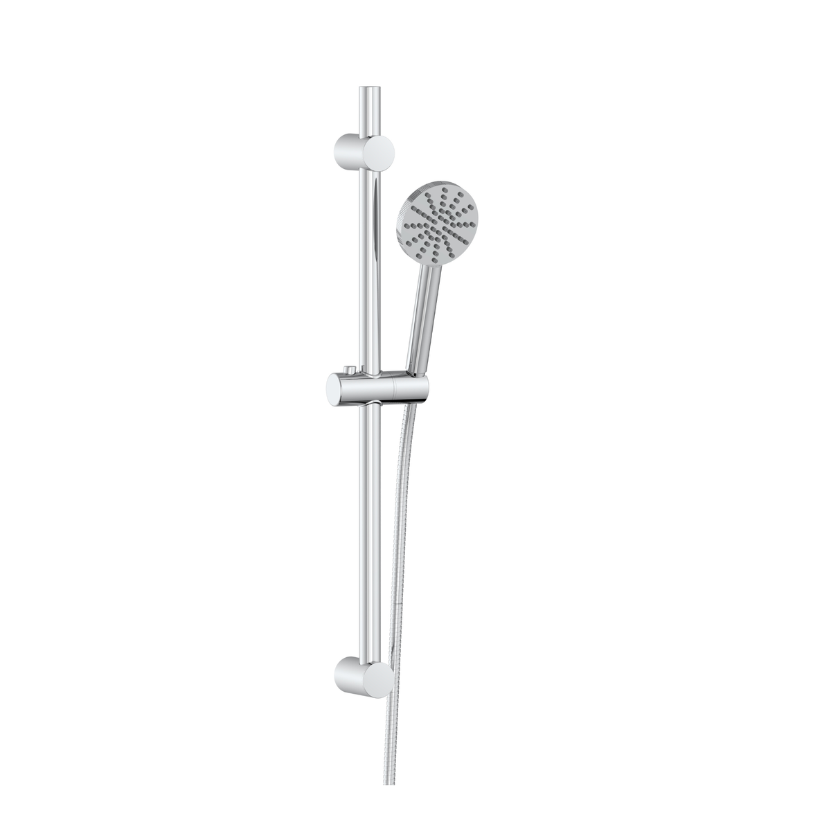Exposed Riser Rail Handset with Hose